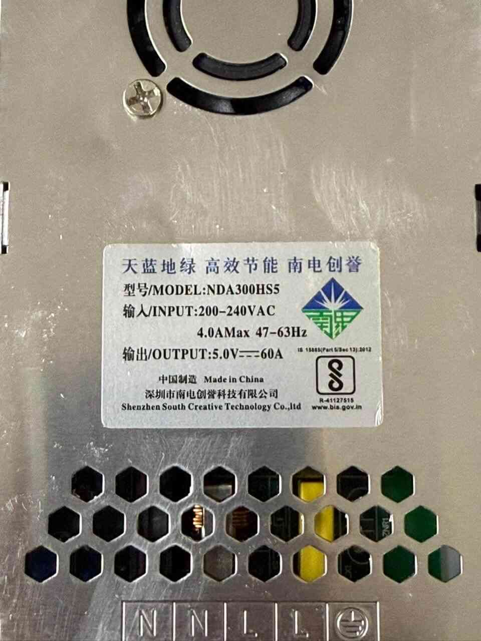 5V 60 Amp Power Supply  By Khurana LED